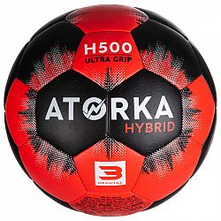ATORKA Lopta H500 V3 čierno-červená