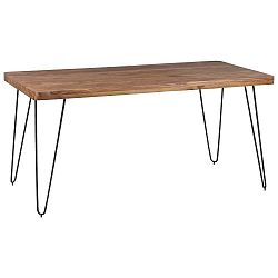 Jedálenský Stôl Masív Sheesham 160x80cm